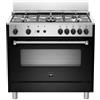 La Germania Cucina a gas con forno a gas ventilato 5 Fuochi 90x60 cm AMN965GNEV