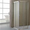 PIDEMA.IT Box doccia angolare Cabina doccia bagno con cristallo 6mm dimensioni 80x100x185