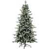 Gloria Albero di Natale Innevato Slim Addobbare 240 cm 1485 Rami Pvc/Pe FAUNO-08