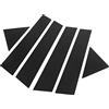 Bediffer Cornice del Montante del Finestrino della Porta, 6 Pezzi di Ricambio per la Decorazione dello Specchio del Finestrino del Montante del Finestrino Dell'auto per 300C 2005‑2010,finestre e parabrezza
