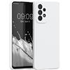 kwmobile Cover per Samsung Galaxy A33 5G Custodia - Back Case per Smartphone in Silicone TPU - Protezione Gommata - bianco matt