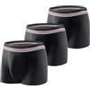CARER Healthcare Incontinence Pregnancy Carer 3 Pacchetti Boxer per Uomini con Incontinenza, Boxer Lavabili e Leggeri con Assorbente da 80 ml Progettati per Incontinenza Leggera Grigio Taglia XXL
