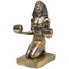 lachineuse - Statua del Faraone che offre 19 cm - Dio Egizio - Statuetta Decorativa dell'Antico Egitto - Figurina di Oggetto in Bronzo Egiziano - Idea Regalo Originale per la Decorazione d'Interni