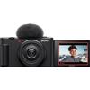 Does not apply Sony ZV-1F Vlog Camera Fotocamera Digitale Schermo Orientabile 4K per Media Nera