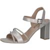 CAPRICE Sandali da donna con tacco eleganti da cerimonia, Nero (Black Comb), 38 EU
