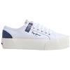 Pepe Jeans Ottis Sun W, Scarpa da ginnastica Donna, Bianco (bianco), 38 EU
