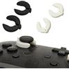 Generic Supporto per joystick anti-drift per controller Switch Pro, serrature per joystick da gioco, stabilizzatore, morsetti, impugnature per pollice, anello di fissaggio (nero)