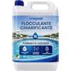 PLANTAWA Flocculante per Piscina 5L | Chiarificatore Acqua Torbida Super Concentrato | Schiarente per Piscina Compatibile con Ogni Trattamento | Sicuro e Senza Sostanze Aggressive