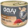 Oasy Grain Free per Cani Puppy Small-Mini con Agnello e Verdure da 200 gr