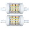 QLEE Lampadina A LED R7s Dimmerabile Da 12W 78mm Di Luce Diurna 150W Equivalente A Luce Alogena 3.1 T3 R7s A Doppia Estremità Luce Di Inondazione Lettura Lavorando Lampada Da Terra 2PCS