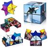Euclidean Cube Star Cube 2 in 1 Yoshimoto Cube per bambini e adulti, giocattolo regalo per ragazzi e ragazze età 8-12 anni