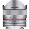Samyang Obiettivo F2.8 II da 8 mm per connettore Canon M, colore argento