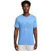 Nike T-shirt da uomo Nike Court Dri-Fit Printed T-Shirt - Blu