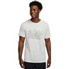 Nike T-shirt da uomo Nike Court Dri-Fit Printed T-Shirt - Grigio