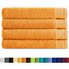 Eiffel Textile qualità Spugna 600 g Ducha 70x140 cm Giallo Zafferano