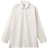 United Colors of Benetton Camicia 55HYDQ070, Panna 0Z3, L Donna