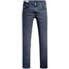 Levi's 511 Slim, Jeans Uomo, Nero Richmond Blue Black Od Adv, 40W / 32L
