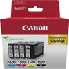 ORIGINAL Canon Multipack nero / ciano / magenta / giallo PGI-1500 9218B006 ~1300 Seiten - Canon - 8714574679020