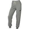 Nike FB8330-063 Sportswear Tech Fleece Pantaloni Sportivi Donna Dk Grey Heather/Black Taglia M