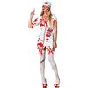 ATOSA ATOSA-22684 22684 Costume Zombie Infermiera Donna M-L Bianco-Halloween, Colore