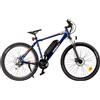 Nilox Bici Elettrica Bicicletta pedalata assistita e-bike 25 km/h Cambio Shimano Ruote 27,5 Pollici colore Blu - 30NXEB275VFM1V3 X6 PLUS