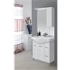 Feridras Mobile Bagno cm.80 - 2 Ante + 2 Cassetti colore Grigio