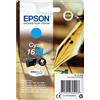 ORIGINAL Epson Cartuccia d'inchiostro ciano C13T16324012 16 XL ~450 Seiten 6,5ml Cartuccie d´inchiostro XL - Epson - 8715946625003