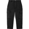 Freddy Pantaloni cargo in navetta gamba straight lunghezza cropped