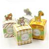 Ingrosso e Risparmio Kit 20 scatoline Porta Confetti in cartoncino Animali della Giungla Colorate per Primo Compleanno Nascita Battesimo