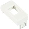 LINK - Cover Keystone per Frutti RJ45 Compatibile con BTicino Luna Bianco