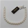 ARMONIE GIOIELLI ARMONIE BRACCIALE DI PERLE COLTIVATE 7-7,5 mm CHIUSURA IN ORO BIANCO 18KT (0312)