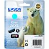 ORIGINAL Epson Cartuccia d'inchiostro ciano C13T26324012 26 XL ~700 Seiten 9,7ml Cartuccie d´inchiostro XL - Epson - 8715946519043