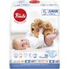 Trudi baby care pannolino bambini junior 11/25 kg 16 pezzi
