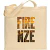 Shopper personalizzate. Shopper in cotone naturale 38 x 42 con nome città Firenze - personalizzate o neutre