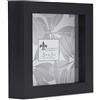 Lawrence Frames Shadow Box - Cornice in polistirolo, 12 x 12 cm, colore: Nero