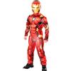 Marvel Costumi Vestito per Ragazzi Iron Man Rosso 9-10 Anni