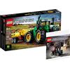 AMEET Verlag Lego Technic Set: John Deere 9620R 4WD Tractor (42136) + impilatore (30655), set di giocattoli da costruzione per bambini a partire dagli 8 anni in su