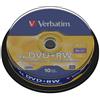 Verbatim DVD+RW Verbatim 4.7 GB in confezione da 10 dvd-rw - 43488