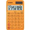 Casio Calcolatrice tascabile CASIO 10 cifre - solare e batteria Arancio - SL-310UC-RG-W-EC