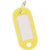 Q-Connect Targhetta portachiavi Q-Connect standard in plastica 5x2,2 cm giallo/arancio Confezione da 10 pezzi - KF10873