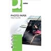 Q-Connect Carta fotografica Inkjet Q-Connect A4 bianco 260 g/m² lucida conf. da 20 fogli - KF02163