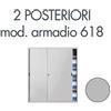 Tecnical 2 Set 2 posteriori per armadio Tecnical 2 618 grigio 805141163058