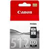 Canon Cartuccia inkjet alta resa PG-512 Canon nero 2969B001