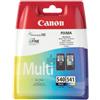 Canon Serbatoi inchiostro blister PG-540 + CL-541 Canon nero +colore Conf. 2 - 5225B006