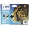 Epson Cartucce inkjet Ghepardo T0715 Epson nero+ciano+magenta+giallo Conf. 4 - C13T07154012