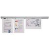 Jalema Binario adesivo porta documenti Jalema Grip 60 cm alluminio grigio N300700