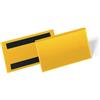 DURABLE Tasche per identificazione a fissaggio magnetico DURABLE 163x81,5 mm giallo Conf. 50 pz - 1742-04
