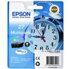 EPSON Cartuccia Epson 27 standard Ink Multipack-DURABrite Blister ciano, magenta, giallo - C13T27054012