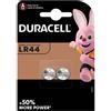 DURACELL Batterie alcaline Duracell Electronics blister da 2 pile - LR44 - 1,5 V DU23