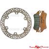 BREMBO Disco Freno Anteriore BREMBO+Pastiglie XS Per HONDA SILVER WING 400 2006 > 2008